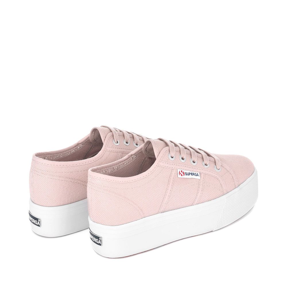 Superga 2790acotw Linea Up And Down Orange Platform Sneakers - Women's Sneakers USA | US7342180